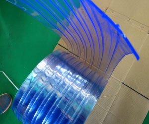 ม่านริ้วพลาสติก (แบบยกม้วน-ตัดแบ่งเมตร) PVC Strip roll