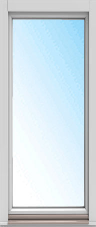 แผ่นอะคริลิค สำหรับรุ่นเจาะช่องกระจก Transparent PVC Folding Door